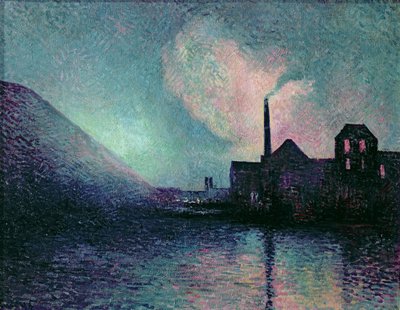 Couillet by Night by Maximilien Luce